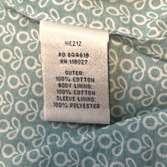 BODEN Women’s Gray Blue Button Front Utility Jacket Size 10 Style #WE212 - Picture 4 of 6